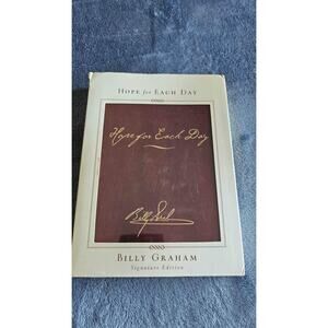 Hope for Each Day NIB Billy‎ Graham Inspirational Book